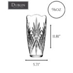 Dublin Crystal Tall Table Vase - Image 3