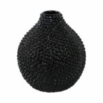 Dugg Textured Ceramic Glam Decorative Vase, Modern Accent for Stylish Display - Image 7