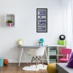 Durante Superhero Rules Typography Kids Wall Décor - Image 4