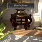 Eastep Wood Vase Stand - Image 4