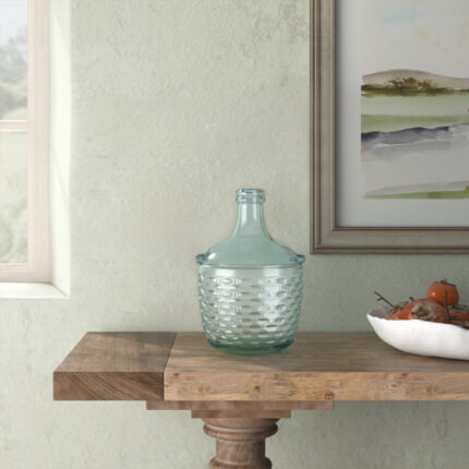 Elsbeth Glass Decorative Bottle - Chic Decora