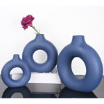 Elsia 3 Piece Handmade Ceramic Table Vase - Image 6
