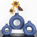 Elsia 3 Piece Handmade Ceramic Table Vase - Image 7