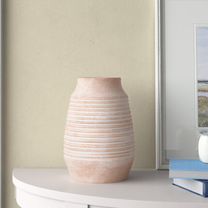 Elverie Terracotta Table Vase - Chic Decora