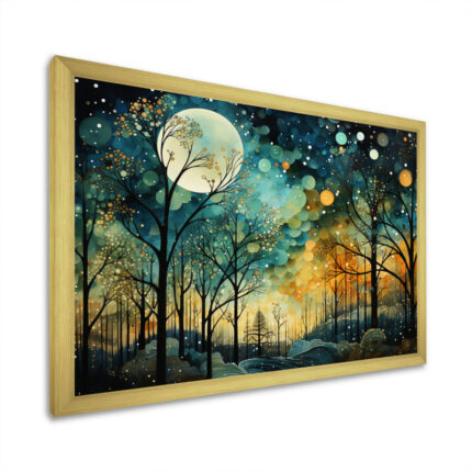 Enchanted Forest – Abstract Collages Wall Art - Chic Decora