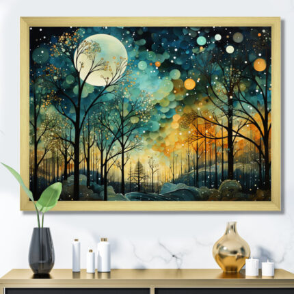 Enchanted Forest – Abstract Collages Wall Art - Chic Decora