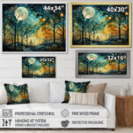 Enchanted Forest - Abstract Collages Wall Art - Image 3