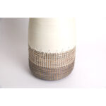 Esai Handmade Wood Floor Vase - Image 3