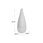 Esai Handmade Wood Floor Vase - Image 5