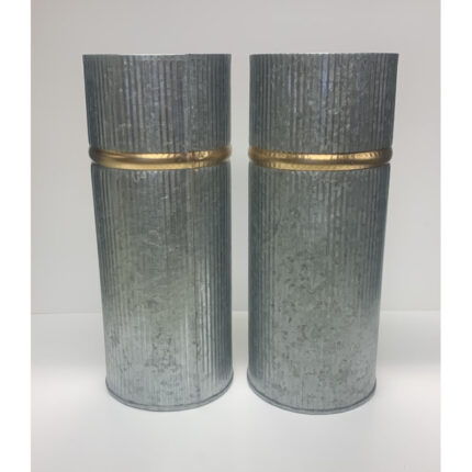 Esosa Aluminum Table Vase (Set of 2) - Chic Decora