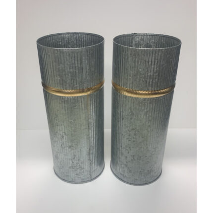 Esosa Aluminum Table Vase (Set of 2) - Chic Decora