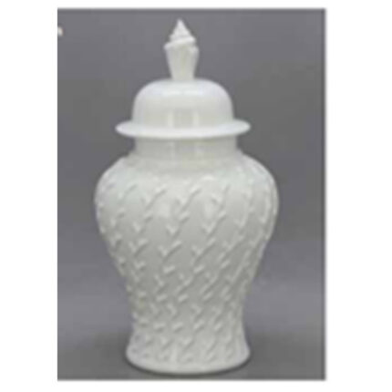 Everlyn Ceramic Ginger Jar - Chic Decora