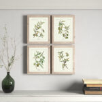 Evy " Olive Leaf Botanical " 4 - Pieces - Image 4