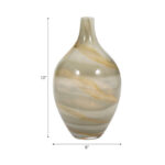 Exquisite Charu Glass Vase A Touch of Green Opulence for Modern Elegance - Image 4
