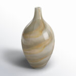 Exquisite Charu Glass Vase A Touch of Green Opulence for Modern Elegance - Image 2