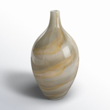 Exquisite Charu Glass Vase A Touch of Green Opulence for Modern Elegance - Chic Decora