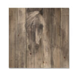 Farmhouse Horse - Modern Farmhouse Print on Natural Pine Wood - Image 2