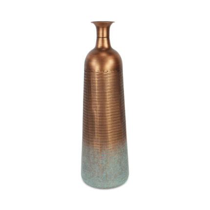 Farnaz Handmade Metal Floor Vase - Chic Decora