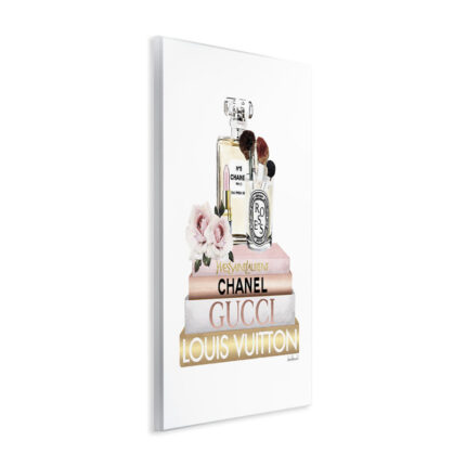 Fashion Essentials With Iconic Glam Brands by Amanda Greenwood – Graphic Art Print - Chic Decora