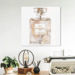 Fashion and Glam Basenote, Glam and Canvas Wall Art Print for Bath - Image 4