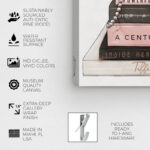 Fashion and Glam Classic Stiletto and High Fashion Books, Glam and Pastel Canvas Wall Art for Closet - Image 5