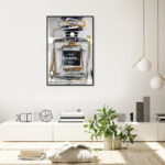 Fashion and Glam Infinite Glam Gold, Glam Gray - Graphic Art on Canvas - Image 6