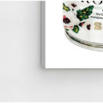 Fashion and Glam Italian Luxe Soup, Glam Black - Graphic Art on Canvas - Image 3