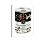 Fashion and Glam Italian Luxe Soup, Glam Black - Graphic Art on Canvas - Image 8