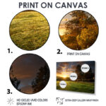 Fenced Ranch at Sunrise' Photographic Print - Image 5