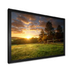 Fenced Ranch at Sunrise' Photographic Print - Image 2