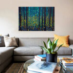 Fireflies by db Waterman - Wrapped Canvas Graphic Art Print - Image 3