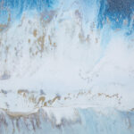 Fohoren Blue Bliss Abstract 5-piece Gallery Framed Canvas Wall Art Set - Image 7