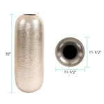 Fonseca Metal Floor Vase - Image 3