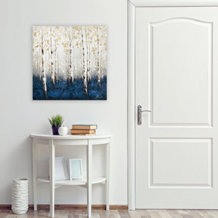 Forest – Wrapped Canvas Painting Print - Chic Decora