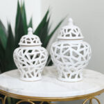 Frakston Ceramic Decorative Urns & Jars - Image 4