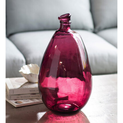 Frary Glass Floor Vase - Chic Decora
