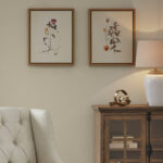 French Herbarium 2-piece Framed Canvas Wall Art Set - Image 7