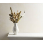 French Perle Giftware White 8" Fluted Vase - Image 6