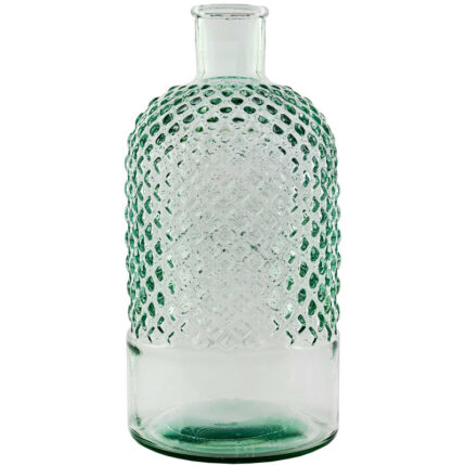Gabilan Handmade Glass Decorative Bottle - Chic Decora