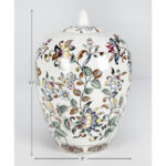 Gainesville 11'' Porcelain Ginger Jar - Image 2