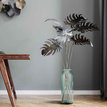 Galewood Handmade Glass Floor Vase - Chic Decora