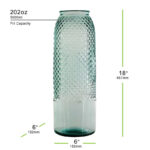 Galewood Handmade Glass Floor Vase - Image 4