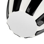 Gelb Black And White Striped Handmade Ceramic Vase (Round 5.5") - Image 5