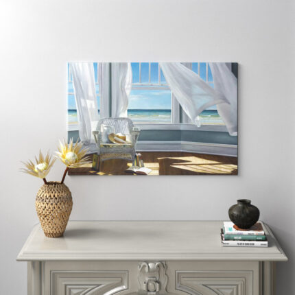 Gentle Reader Gallery-Wrapped Canvas Giclée on Canvas - Chic Decora