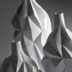 Glacier Handmade Ceramic / Porcelain Table Vase - Image 2