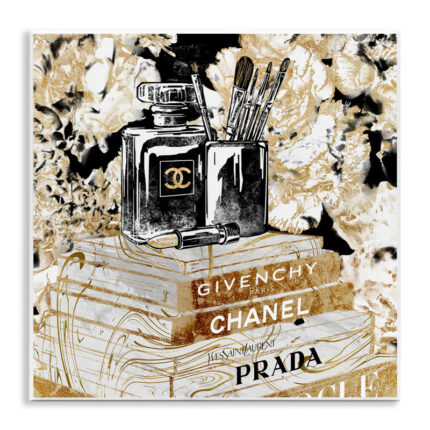Glam Designer Accessories Women’s Fashion Book Detail by Ziwei Li – Graphic Art Print - Chic Decora