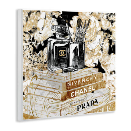 Glam Designer Accessories Women’s Fashion Book Detail by Ziwei Li – Graphic Art Print - Chic Decora