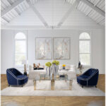 Glam Glass Vase with Sculptural Silhouette and Elegant Contemporary Design for Modern Home Decor Display Accent - Image 4