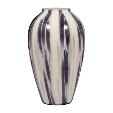 Glam Glass Vase with Sculptural Silhouette and Elegant Contemporary Design for Modern Home Decor Display Accent - Chic Decora