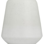 Glass Decorative Vase with Gold Rim - Image 3